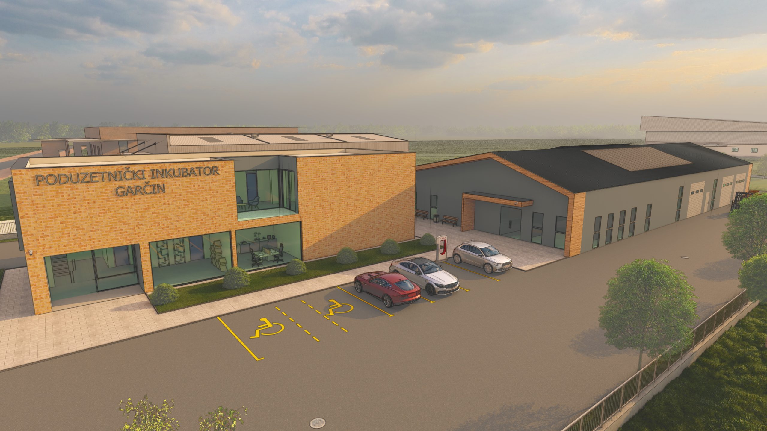 Poduzetnički inkubator Garčin — moderni poslovni prostor