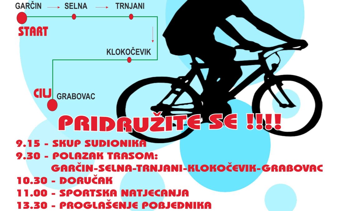 12. BICIKLIJADA OPĆINE GARČIN 2023.