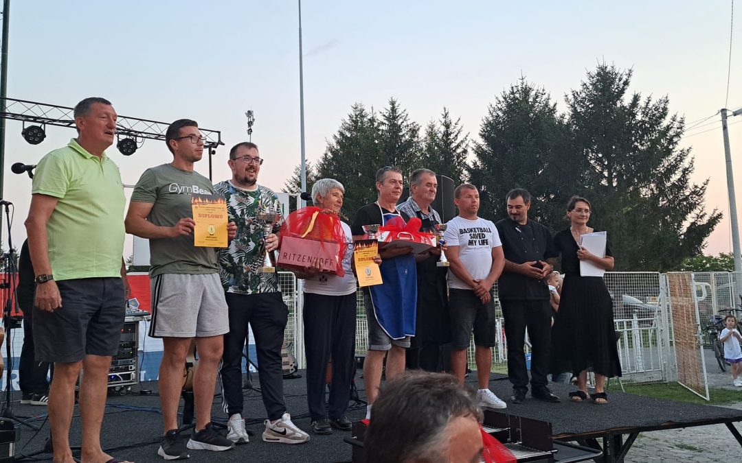Nagrađeni natjecatelji na Roštiljadi Općine GARČIN,  09. srpnja 2023. godine