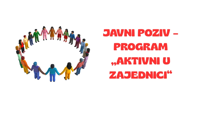 Javni poziv – Program „Aktivni u zajednici“