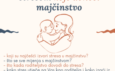 OBILJEŽAVANJE 16. TJEDNA PSIHOLOGIJE – PREDAVANJE NA TEMU “KAKO SE NOSITI SA STRESOM KOJE DONOSI MAJČINSTVO”