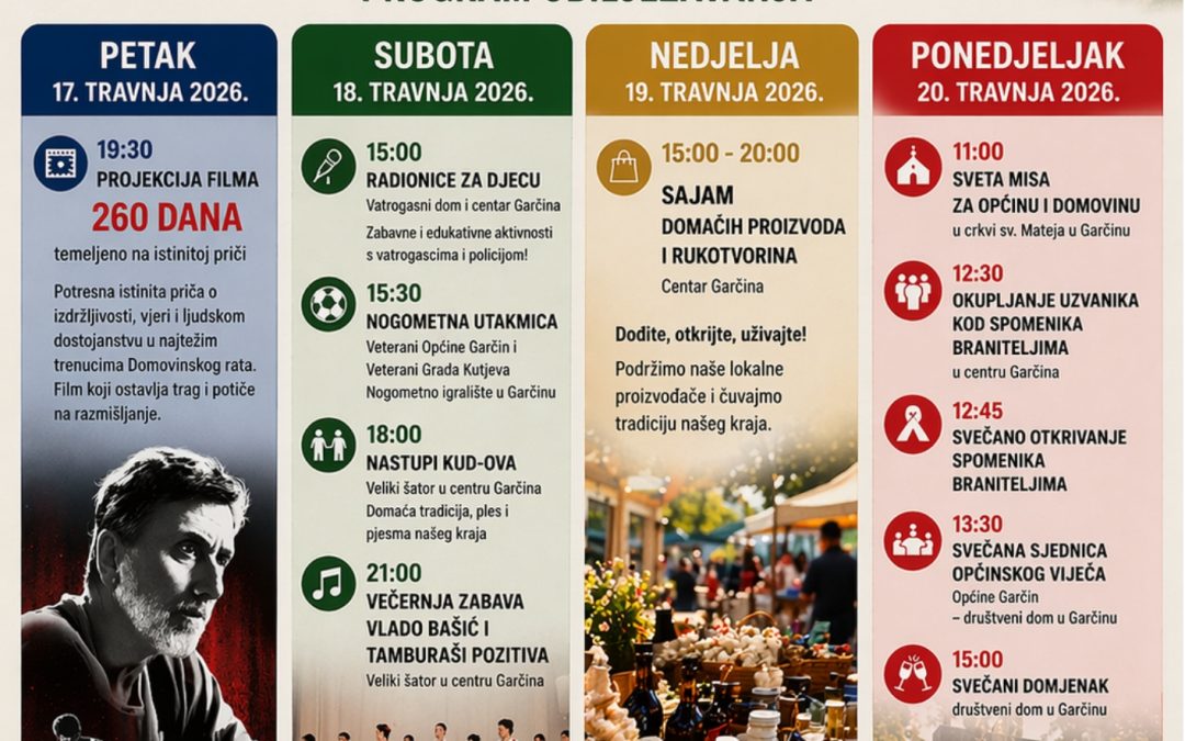 Dan Općine Garčin 2026.
