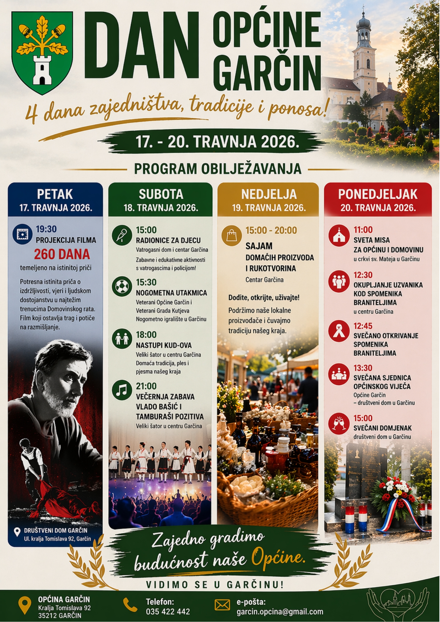 Dan općine Garčin 260 dana