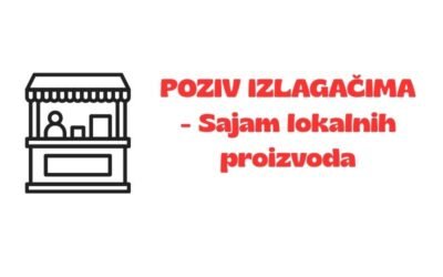 POZIV IZLAGAČIMA – Sajam lokalnih proizvoda povodom Dana Općine Garčin 2026.