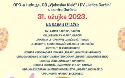 Izlagači na štandovima uskrsnog sajma “USUSRET RADOSTI USKRSNUĆA”, petak 31. ožujka