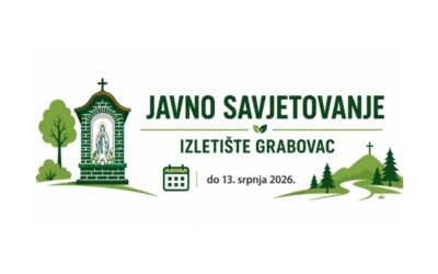 Javno savjetovanje o utvrđivanju statusa Izletišta Grabovac kao komunalne infrastrukture