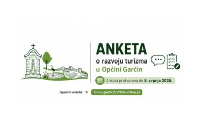 Poziv na sudjelovanje u anketi za izradu Plana upravljanja destinacijom Općine Garčin