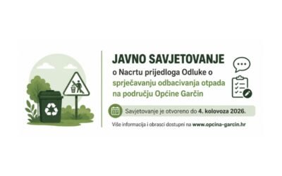JAVNO SAVJETOVANJE O NACRTU PRIJEDLOGA ODLUKE O SPRJEČAVANJU ODBACIVANJA OTPADA